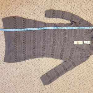 Tommy Bahama V neck Pointelle Sweater